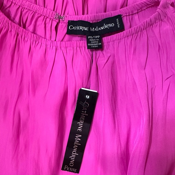 NWT CATHERINE MALANDRINO BLOUSE - Picture 5 of 7